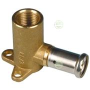 Пресс-водорозетка Henco 16х1/2" ВР (оловянное покрытие) - фитинги для металлопластиковых труб 2P-1604A