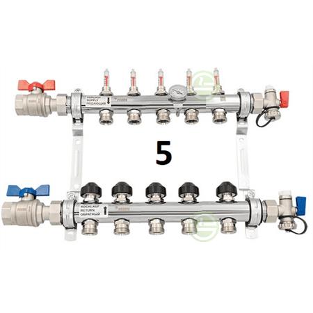 Коллектор с расходомерами Рехау HKV-D 12080513002