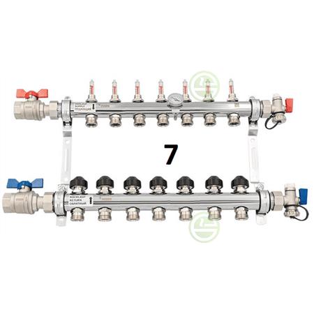 Коллектор с расходомерами Рехау HKV-D 12080713002