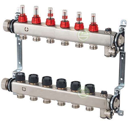 Коллектор с расходомерами Овентроп Multidis SFR 140430056