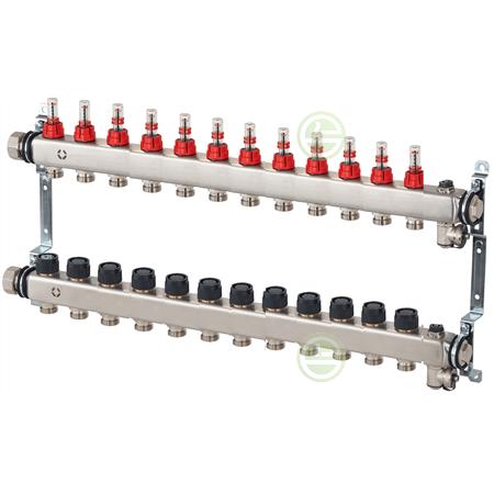 Коллектор с расходомерами Овентроп Multidis SFR 140430062