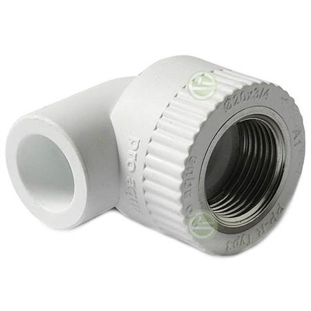 Угол-переход 20x1/2" ВР для полипропиленовой трубы Pro Aqua PA 26008P