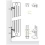 Кронштейн быстрого монтажа Arbonia ZB0238 (2-составной) ZB0238