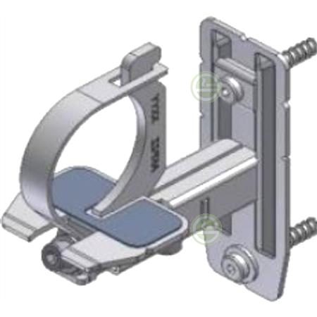 Настенный кронштейн зажимной Arbonia ZB0246 (белый) ZB0246