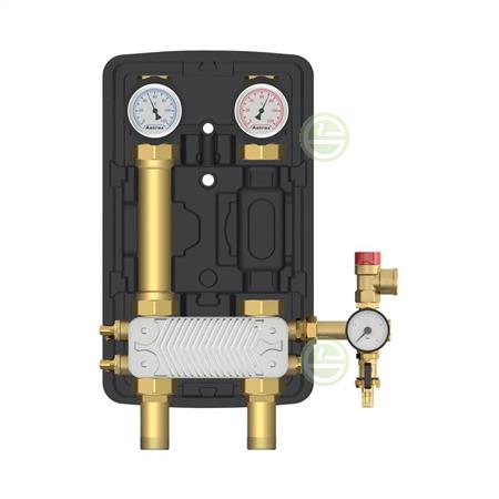 Насосная группа Meibes AstroFlow UC-SD 1" с теплообменником 30 пластин, без насоса A45911.30EA