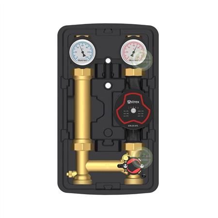 Насосная группа Meibes AstroFlow MC 1 1/4" DN 32 смесительная, c насосом Astrex GTA 32-8.0 A66932SH