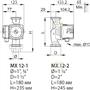 Циркуляционный насос Biral MX 12-2 1153920150