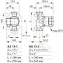 Циркуляционный насос Biral AX 13-2 1158230150