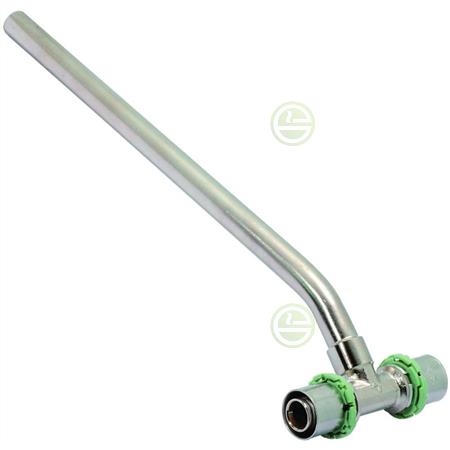 Пресс-тройник Comap Sudo 16x15 L=1100 для присоединения к радиатору - фитинги для металлопластиковых труб 7130L-16-15-1100