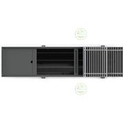 Конвектор Heatmann Line Fan 250/125/3300 с принудительной конвекцией - внутрипольный конвектор для отопления частного дома LF-1252503300