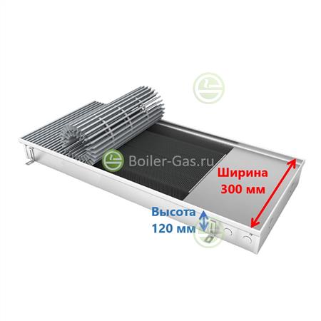 Конвектор Kampmann Katherm NK 300/120/4400 с естественной конвекцией - внутрипольный 145301211183