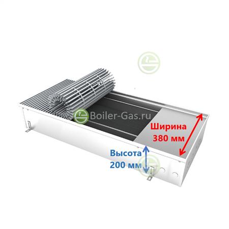 Конвектор Kampmann Katherm NK 380/200/1200 с естественной конвекцией - внутрипольный 145382011119