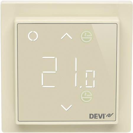 Термостат Devi DEVIreg Smart с Wi-Fi, бежевый 140F1142