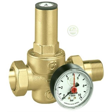 Редуктор давления Far 2825 1" ВР-НР с манометром (2825-1) - предохранительная арматура для систем водоснабжения 2825-1