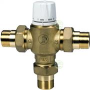 Термостатический клапан Giacomini R156-2 1 1/2"НР Kvs=11 с защитой от ожога R156Y227