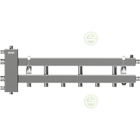 Коллектор с гидрострелкой Gidruss BMSS-100-4D на 4 контура 1C 01003 10