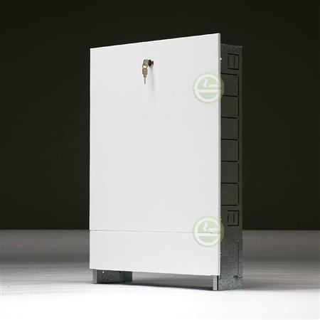 Встраиваемый шкаф Grota ШРВ-1 494/760 для коллектора - купить внутренний коллекторный шкаф для теплого пола GR SHRV-1