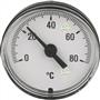 Термометр Itap 493 40 мм 0-120°C 3/8"НР с погружной гильзой 50 мм 95381