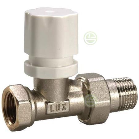 Кран Luxor Thermo Tekna RD 2501 3/4"ВР х 3/4"НР с боковым прямым подключением (12422700) термостатический - подача 12422700