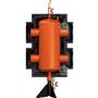 Гидравлическая стрелка Meibes HZW 100/6 до 700 кВт 30м³/ч (ME 66374.100) с автоматическим воздухоотводчиком ME 66374.100