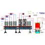 Распределительный коллектор Meibes Victaulic V152 на 2 контура до 1150 кВт 50 м³/ч (ME 66457.4) для систем отопления ME 66457.4