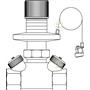 Регулятор перепада давления Oventrop Hycocon 1 1/4"ВР 50-300 мбар 1062010