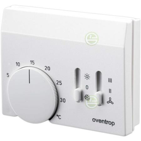 Термостат Oventrop t=5-30°C 0,5K 230В (1152351) с возможностью управления вентилятором 1152351