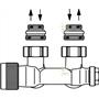 Узел подключения Oventrop Multiblock TU 1/2" НГ x 3/4" НР угловой, перенастраиваемый 1184034