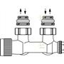 Узел подключения Oventrop Multiblock T 1/2" НГ x 3/4" НР угловой, для двухтрубных систем 1184084