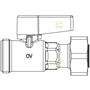 Шаровой кран Oventrop G 3/4"НР x 3/4"НГ для отключения контуров гребенки 1406504