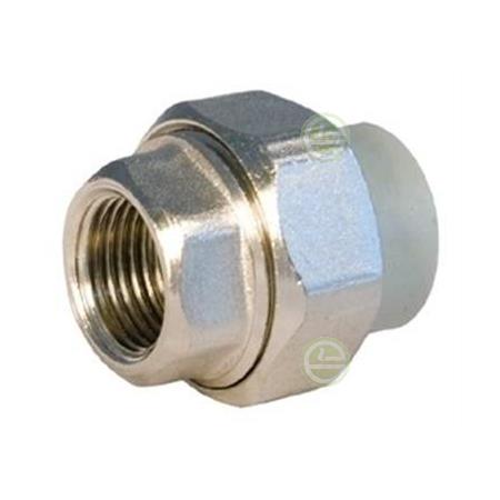 Муфта (американка) 25x3/4" НР для полипропиленовой трубы FV Plast 237025