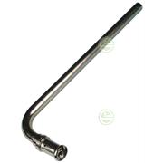 Пресс-угол Henco 16x15 L=300 c трубкой для присоединения к радиатору - фитинги для металлопластиковых труб 24P-1604
