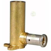 Пресс-водорозетка Henco 16х1/2" ВР (оловянное покрытие) - фитинги для металлопластиковых труб 4P-1604A