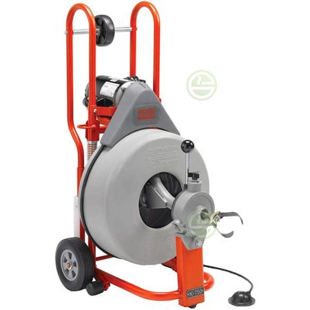 Барабанная прочистная машина Ridgid K-750 для сточных и канализационных трубопроводов 75-200 мм (44152) 44152