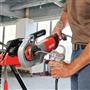 Электрорезьбонарезной клупп Ridgid 600-I для труб 1/8"-1 1/4" (44878) привод + головки 11-R, струбцина-фиксатор, кейс 44878