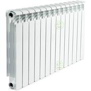 Радиатор Rifar Alum Ventil 500 x 1134 - 14 секций - нижнее левое подключение AlumVL500 - 14