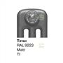 Радиатор Rifar Tubog 2180 6 секций, цвет титан, двухтрубный с боковым подключением TUB-2180-06-TI