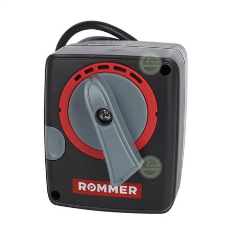 Сервопривод Rommer 24 В c регулировкой по сигналу 0-10 В, 60 с, 120 с/90° RVM-0005-024001