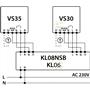 Термостат Salus VS30B программируемый, для скрытой проводки VS30B