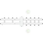 Коллектор с гидрострелкой Север BKM5 на 5 контуров до 70 кВт (1925083) горизонтальный 1925083