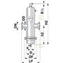 Сепаратор Spirotech Spirocombi DN 65 фланцевый, разъемный корпус BD065F