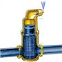 Сепаратор Spirotech Spirovent 3/4" латунь, высокая температура АА075/002