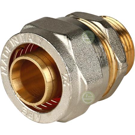 Компрессионный переход Stout SFS-0001 26 x 3/4" НР  SFS-0001-003426