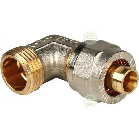 Компрессионный угол Stout SFS-0006 16 x 1/2" НР  SFS-0006-001216