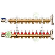 Коллектор Stout SMB 0473 11 с расходомерами - распределительные коллекторы для теплого пола SMB 0473 000011