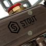 Коллектор Stout SMS 0912 7 с регулирующими кранами - распределительные коллекторы для радиаторов SMS 0912 000007