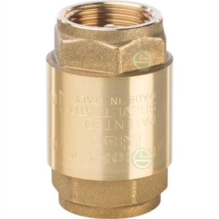 Обратный клапан Stout SVC-0001 1" с латунным затвором (SVC-0001-000025) - купить обратные клапаны для систем отопления и водоснабжения SVC-0001-000025