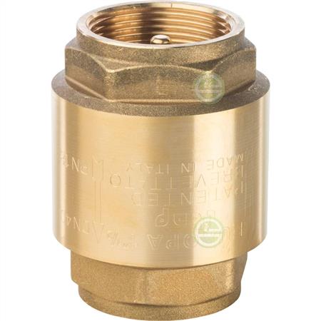 Обратный клапан Stout SVC-0001 1 1/2" с латунным затвором (SVC-0001-000040) - купить обратные клапаны для систем отопления и водоснабжения SVC-0001-000040
