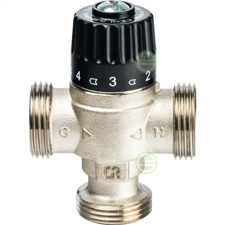 Термостатический клапан Stout SVM 1"НР 30-65°C Kvs=2,3 SVM-0125-236525