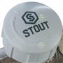 Кран Stout SVT 0001 1/2"ВР х 1/2"НР с боковым прямым подключением (SVT 0001 000015) термостатический - подача SVT 0001 000015